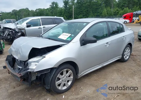 2012 Nissan Sentra 2.0 Sr из США, поврежденный, VIN 3N1AB6AP6CL751420